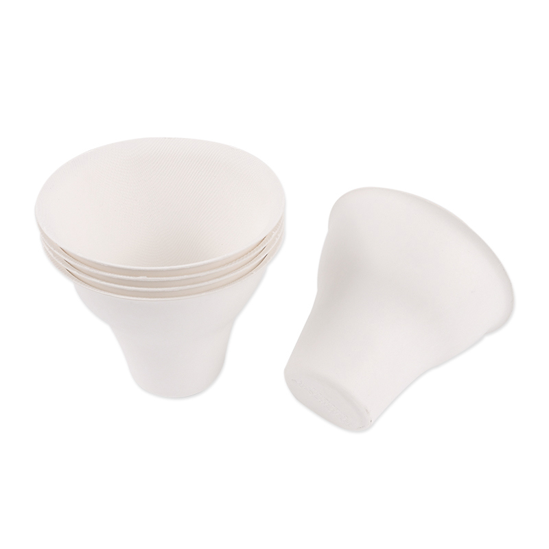 100% Biodegradable Sugarcane Bagasse Wine Cup
