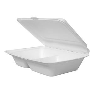 Compostable Takeaway Eco Friendly Food Container Microwave Biodegradable  Disposable Sugarcane Pulp Food Container - China Sugarcane Container and  Tableware Container price